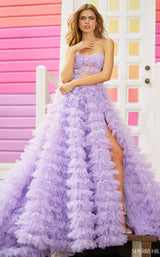 1 of 5 Sherri Hill 55981 Lilac