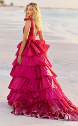 6 of 6 Sherri Hill 56035 Fuchsia