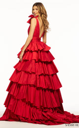 5 of 6 Sherri Hill 56035 Red