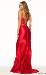 2 of 2 Sherri Hill 56158 Red