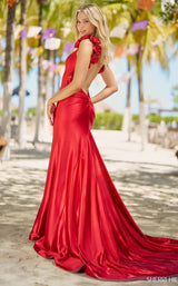 3 of 3 Sherri Hill 56185 Red
