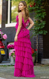 3 of 3 Sherri Hill 56310 Fuchsia