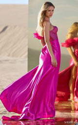 3 of 3 Sherri Hill 56764 Fuchsia