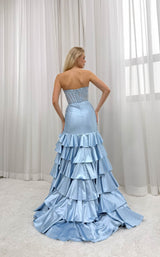 7 of 8 Sherri Hill 56930 Light-Blue