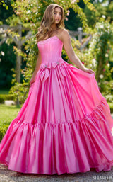 2 of 3 Sherri Hill 56958 Pink