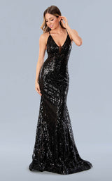 4 of 5 Stella Couture 24115 Black