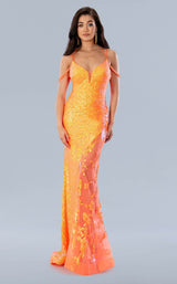 1 of 2 Stella Couture 24153 Orange