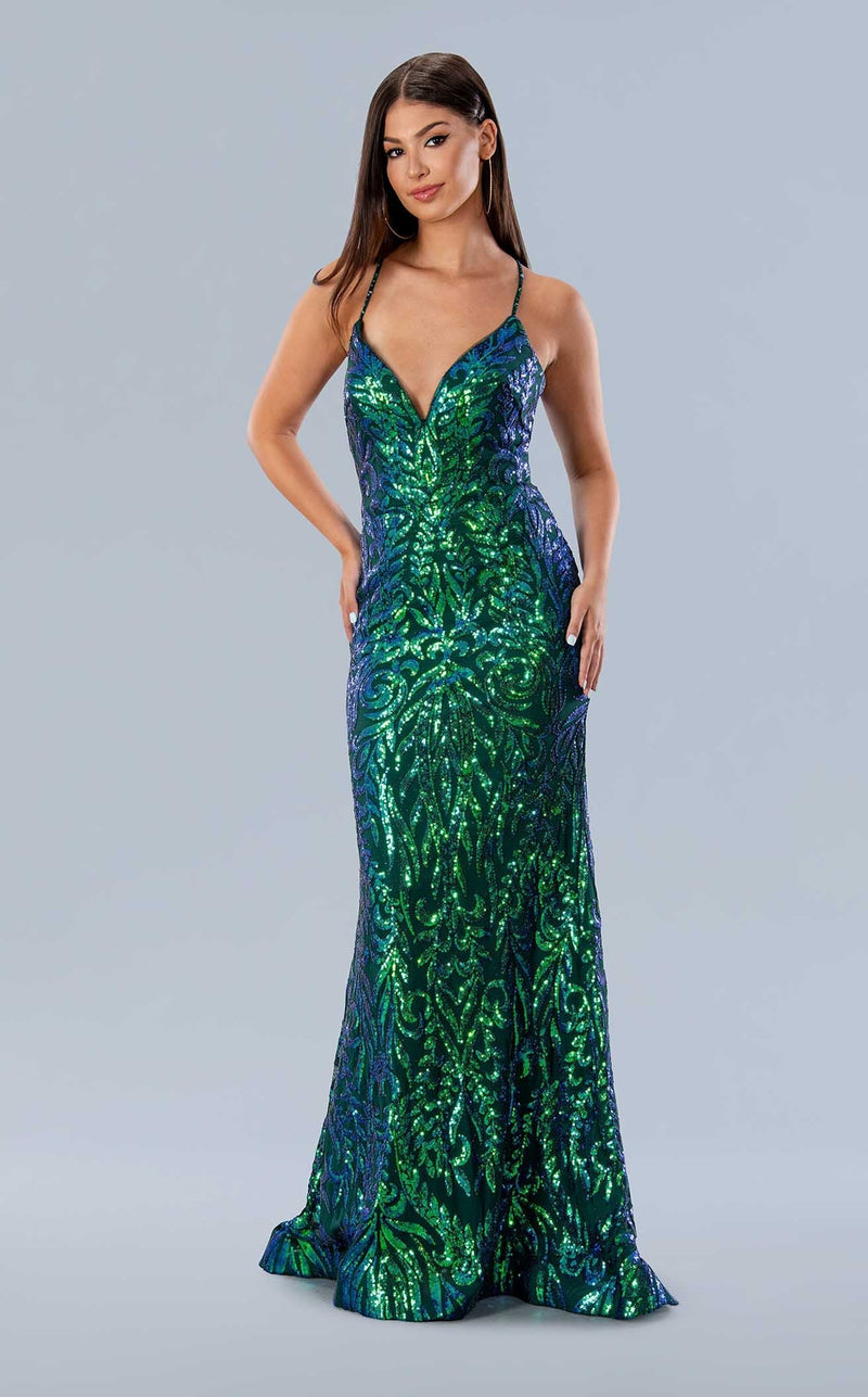 Stella Couture 24195 Green