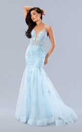 1 of 2 Stella Couture 24197 Blue