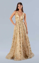 2 of 3 Stella Couture 24207 Gold