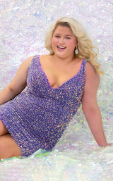 4 of 7 Sydneys Closet JK2402 Periwinkle-Sprinkle
