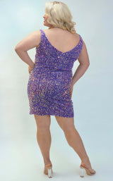5 of 7 Sydneys Closet JK2402 Periwinkle-Sprinkle