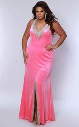 3 of 5 Sydneys Closet JK2412 Hot Coral