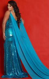 7 of 7 Sydneys Closet JK2413 Turquoise