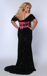 5 of 5 Sydneys Closet JK2511 Pink/Black