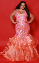 2 of 4 Sydneys Closet JK2516 Sherbert