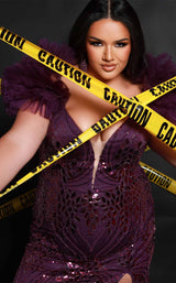 5 of 8 Sydneys Closet JK2517 Plum