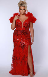 1 of 8 Sydneys Closet JK2517 Scarlet