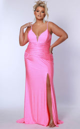 1 of 11 Sydneys Closet JK2518 Hot Pink