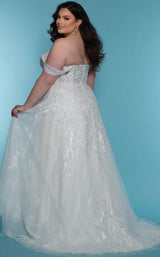 2 of 2 Sydneys Closet SC5307 Ivory/Ivory