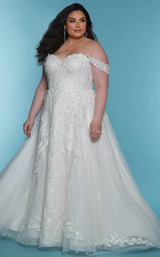 1 of 2 Sydneys Closet SC5307 Ivory/Ivory
