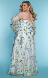 3 of 3 Sydneys Closet SC5326 Ivory Floral
