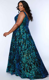3 of 4 Sydneys Closet SC7367 Peacock