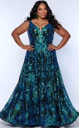 1 of 4 Sydneys Closet SC7367 Peacock