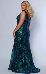 3 of 4 Sydneys Closet SC7368 Peacock