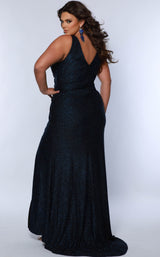 3 of 3 Sydneys Closet SC7376 Blue/Black