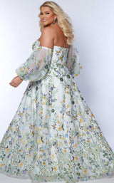 5 of 7 Sydneys Closet SC7381 Ivory Floral