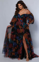 1 of 3 Sydneys Closet SC7386 Multi-Floral