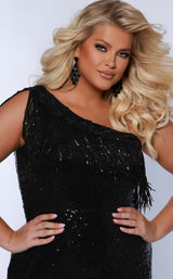 3 of 5 Sydneys Closet SC7391 Black/Black