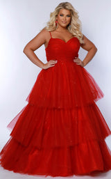 2 of 7 Sydneys Closet SC7392 Red