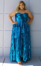 2 of 6 Sydneys Closet SC7405 Turquoise