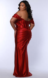 3 of 4 Sydneys Closet SC7416 Burgundy