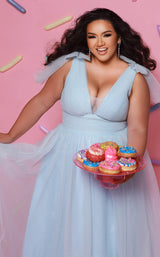 6 of 9 Sydneys Closet SC7417 Ice Blue