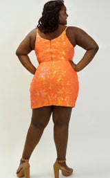 5 of 5 Sydneys Closet SC8123 Tangelo