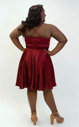 4 of 4 Sydneys Closet SC8124 Burgundy