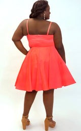 5 of 6 Sydneys Closet SC8126 Hot Coral