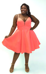 1 of 6 Sydneys Closet SC8126 Hot Coral