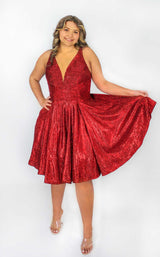 3 of 8 Sydneys Closet SC8132 Red
