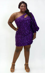 1 of 8 Sydneys Closet SC8133 Purple