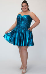 6 of 9 Sydneys Closet SC8150 Turquoise