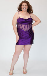 8 of 15 Sydneys Closet SC8159 Plum