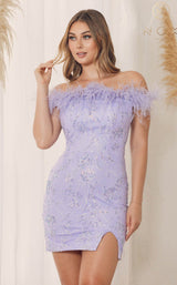 7 of 23 Nox Anabel T790 Dress Lilac