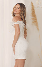 13 of 23 Nox Anabel T790 Dress White