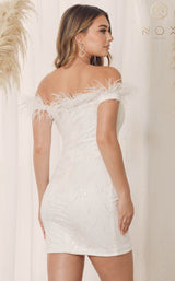 16 of 23 Nox Anabel T790 Dress White