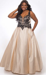 1 of 2 Sydneys Closet TE2023 Champagne/Black