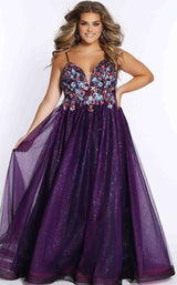 1 of 3 Sydneys Closet TE2101 Purple